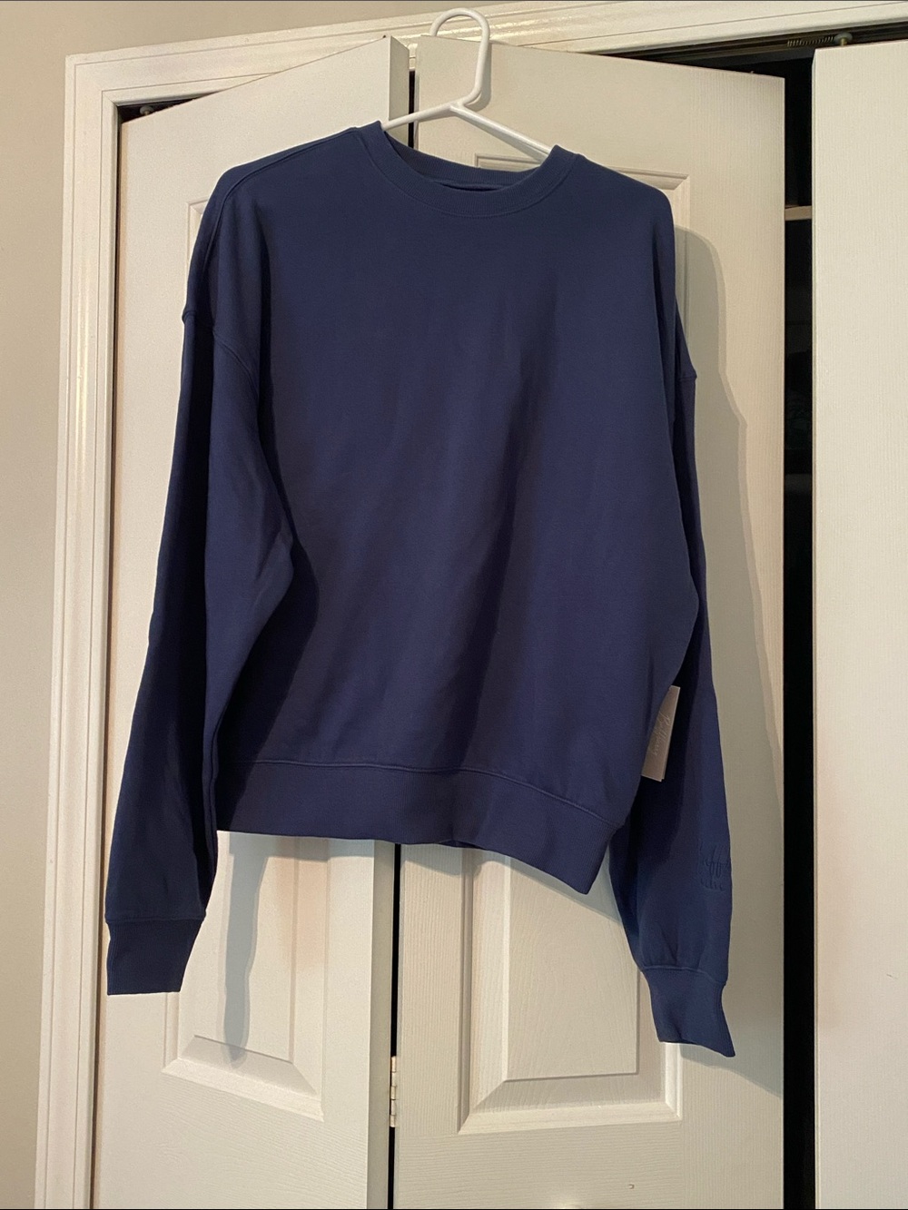 BuffBunny Navy Blue Crewneck Sweater
